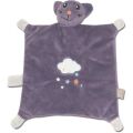  marionnette chat violet nuage étoile blanc orange bleu 