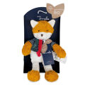  - coton bio made in france - peluche renard 30 cm 