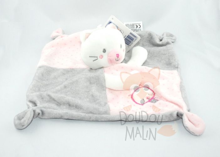 Doudou plat chat Clearance