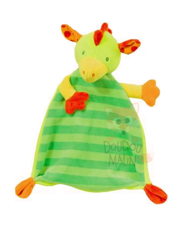  nursery dragon vert jaune orange rouge 