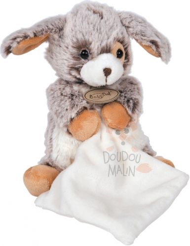  les flocons pantin mouchoir chien blanc beige marron cocar 