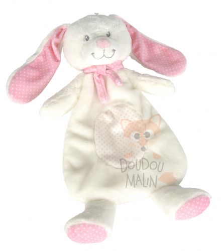 doudou lapin plat