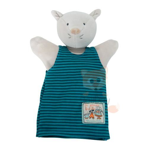 Moulin Roty Les Marionnettes Marionnette Chat Bleu Moulin Roty Les Marionnettes Marionnette Chat Bleu