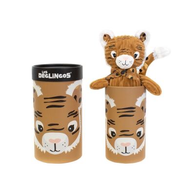 Les déglingos spéculos tigre peluche simply 30 cm 