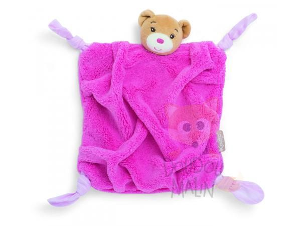 doudou kaloo ours rose