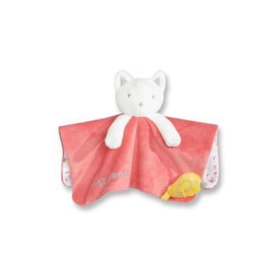  chat plat rose blanc oiseau jaune first friends 