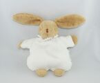  lapin hochet blanc marron 