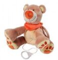  pol et jade musical ours beige marron jaune orange 