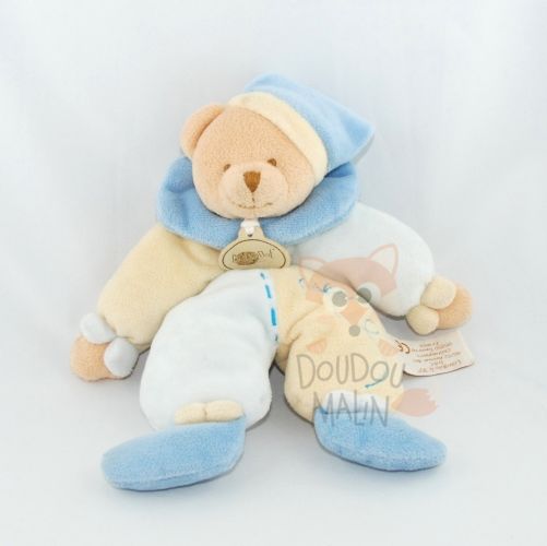  noeud ours bleu jaune 