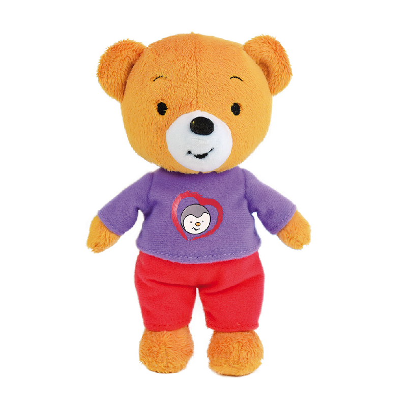 T'choupi Peluche boîte cadeau écolier 20 cm