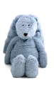  flor peluche lapin bleu noeud medium 