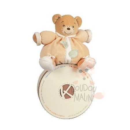  ours boule pure jaune beige feuille vert blanc 