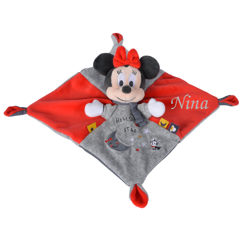 Disney Minnie Doudou Bebe Fille Doudous Personnalises Doudou Perso