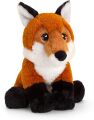  peluche renard écoconçue marron noir 25 cm 