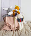  - coton bio made in france - peluche lapin 30 cm 