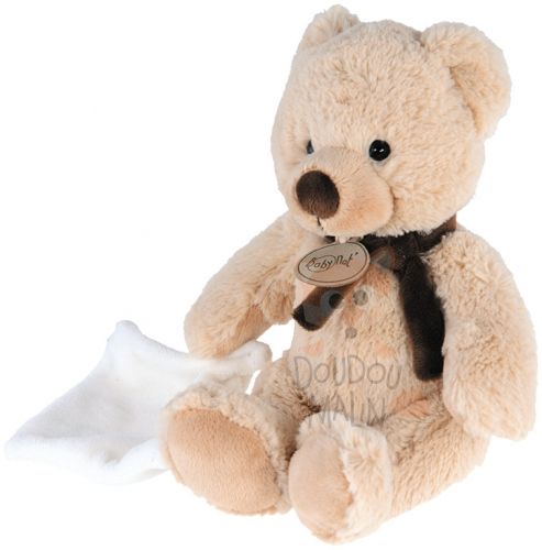 Baby Nat Ourson Naturel Soft Toy Bear Brown