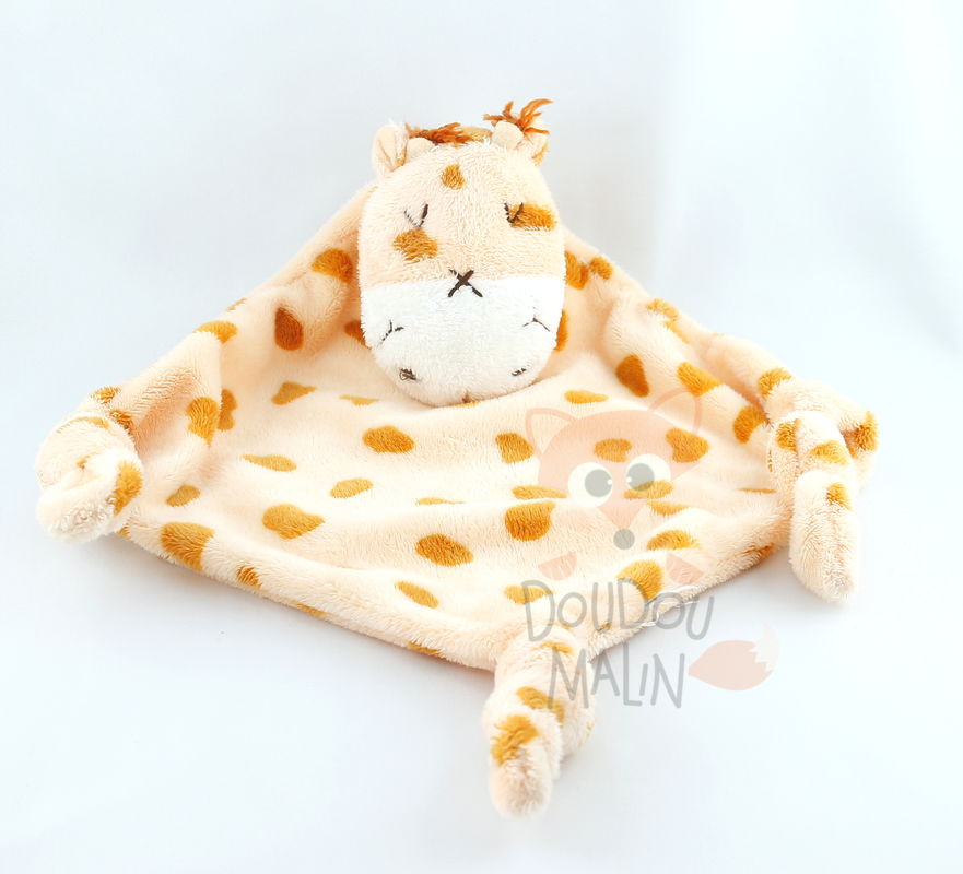  plat losange girafe orange marron 