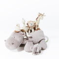  jouet déveil hippopotame lion girafe autruche éléphant hochet 