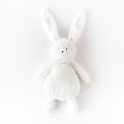  - ella lapin - peluche blanc 30 cm 