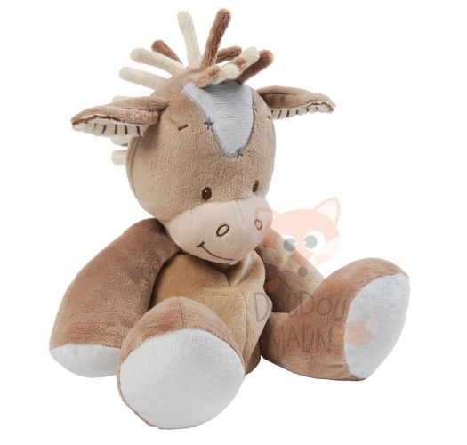 Nattou Les Rigolos Soft Toy Horse Blue Nattou Les Rigolos Soft Toy Horse Blue