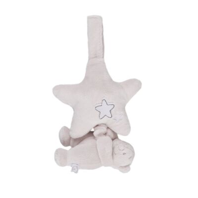Noukies air jazz musical nouky ours étoile beige nougat 