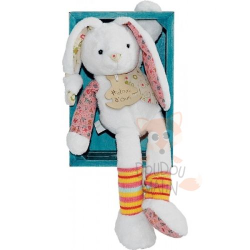  les saltimbanques lapin blanc rose 