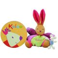  pop lapin patapouf souris violet rose vert blanc 