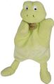  marionnette microfibre nature grenouille vert 