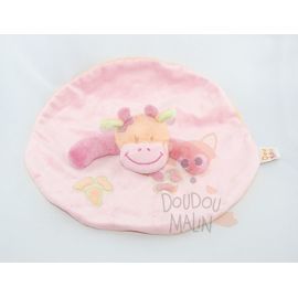  vache plat rond rose orange vert  