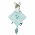  gaston et cyril cheval bleu gris bandana train 