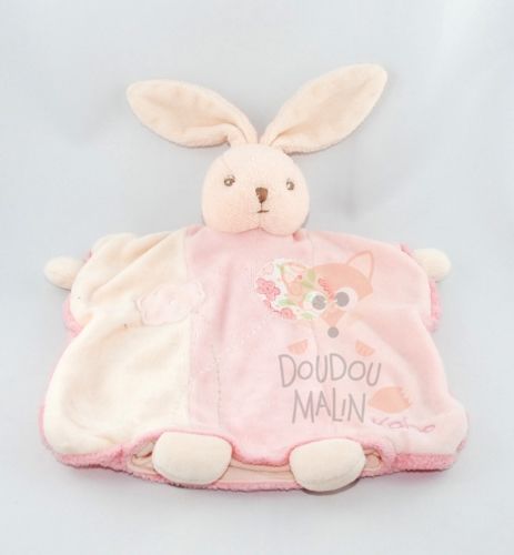  lilirose marionnette lapin rose fleur 