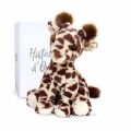  - terre sauvage - peluche lisi girafe marron 30 cm 