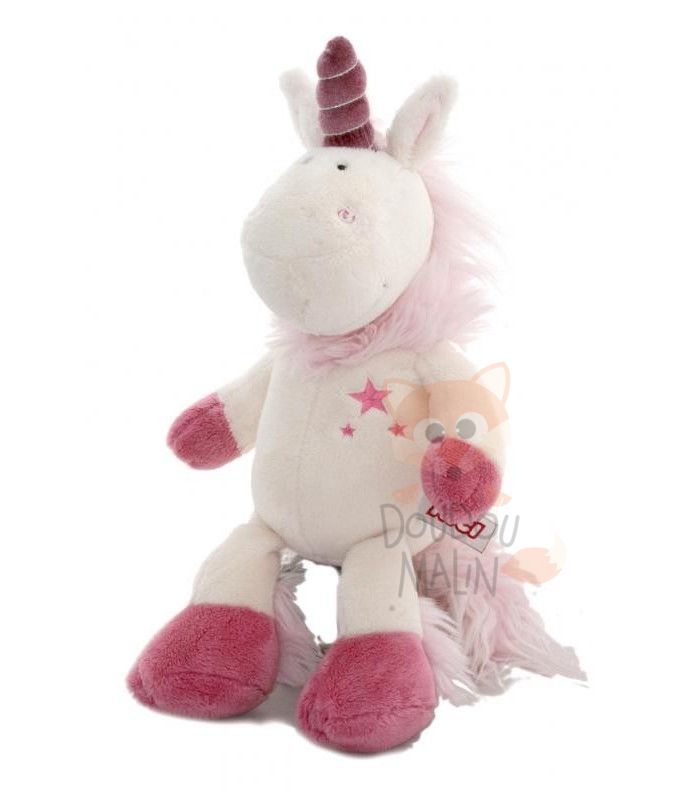  peluche licorne rose étoile 