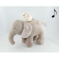  musical voyage en afrique elephant gris oiseau blanc 