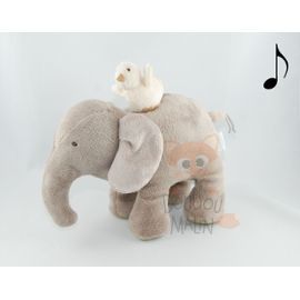  musical voyage en afrique elephant gris oiseau blanc 