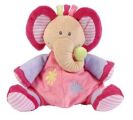  cesar et rosalie elephant rose violet vert beige 