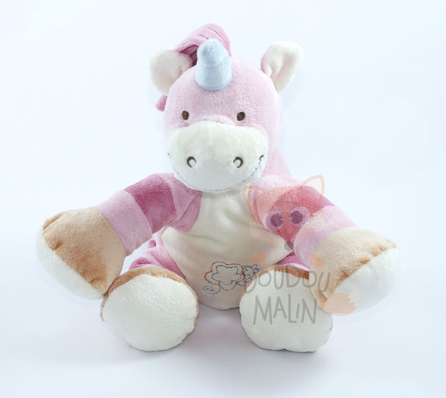 doudou licorne rose