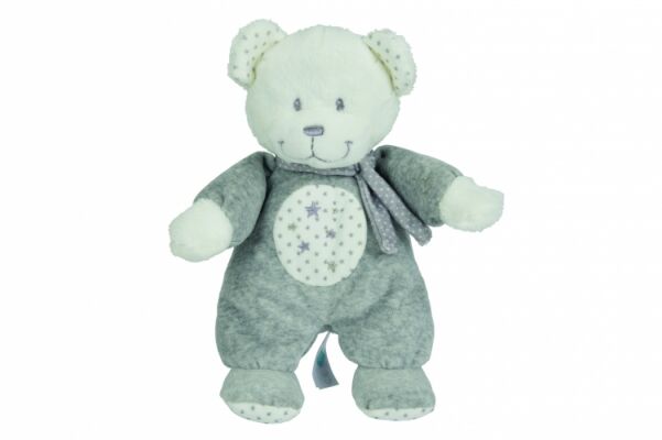  mon ange ours blanc gris étoile écharpe 