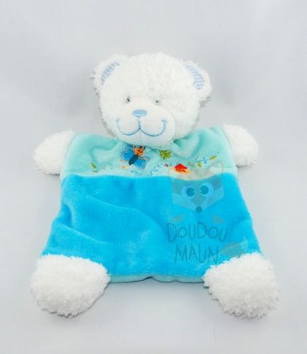  ours plat bleu blanc papillon escargot maison 