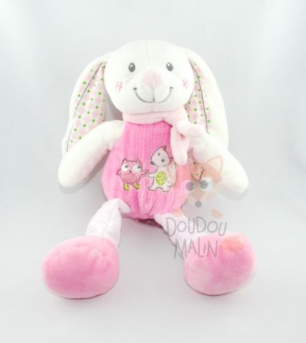  lapin blanc rose chouette renard écharpe 