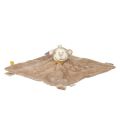  bill & bono baby comforter monkey brown beige yellow 