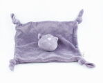 Boutchou plat chat violet foncé 
