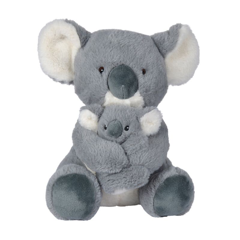 Nicotoy Peluche Koala et son bébé 30 cm