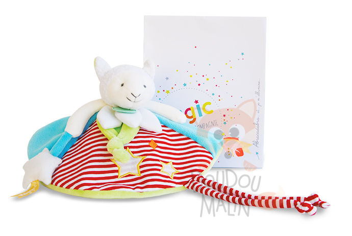 doudou et compagnie lamb comforter