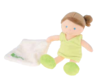  les ptites chipies poupée robe vert mouchoir 