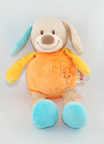  chien orange jaune bleu beige champignon 