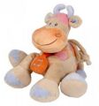  musical vache belle et bo orange violet beige rose 
