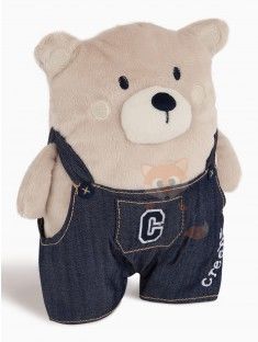 Creeks halle ours salopette bleu jean gris beige blanc 