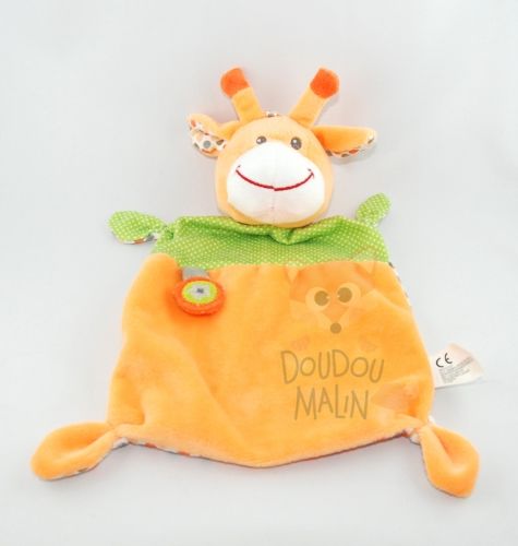  plat girafe jaune orange vert 