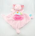  éléphant plat loasange rose bleu oiseau fleur 